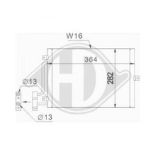 Condensateur Porsche BOXSTER