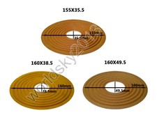 155x35.5/160x49.5mm Speaker Spider Bass Damper Elastic Wave Woofer Repair Parts