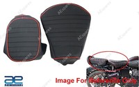 Front & Rear Sitzbezug Set Schwarz FüR Royal Enfield New Classic 350 Reborn