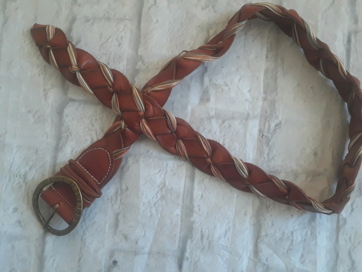 7 Hills San Francisco brown Leather Belt size small The Downtown Trouser Belt – SEVEN HILLS main image 4