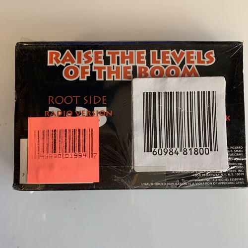 N-Tense Raise The Levels of The Boom (Cassette) Single New Sealed - Picture 2 of 2
