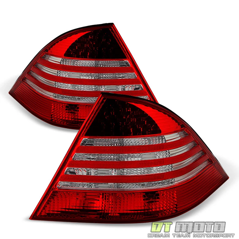 2000-2006 Mercedes Benz W220 S430 S500 S600 S55 LED Tail Lights Rear Brake Lamps - Image 2 of 4