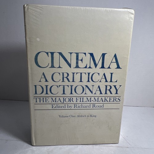 1980 KINO, EIN KRITISCHES WÖRTERBUCH: Die großen Filmemacher, Richard Roud, Band 1&2