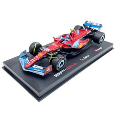 1:43 2024 Ferrari SF-24 Model Car Formula 1 Miami Grand Prix Carlos Sainz 55