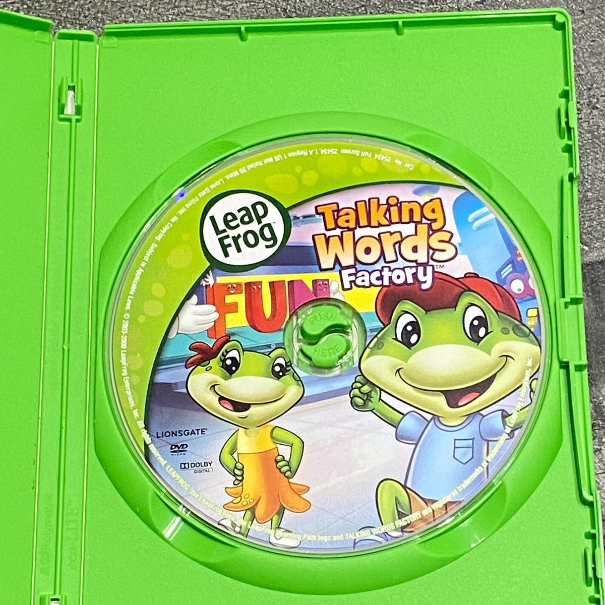 LeapFrog: Talking Words Factory - DVD By John Ludin 31398109297 | eBay