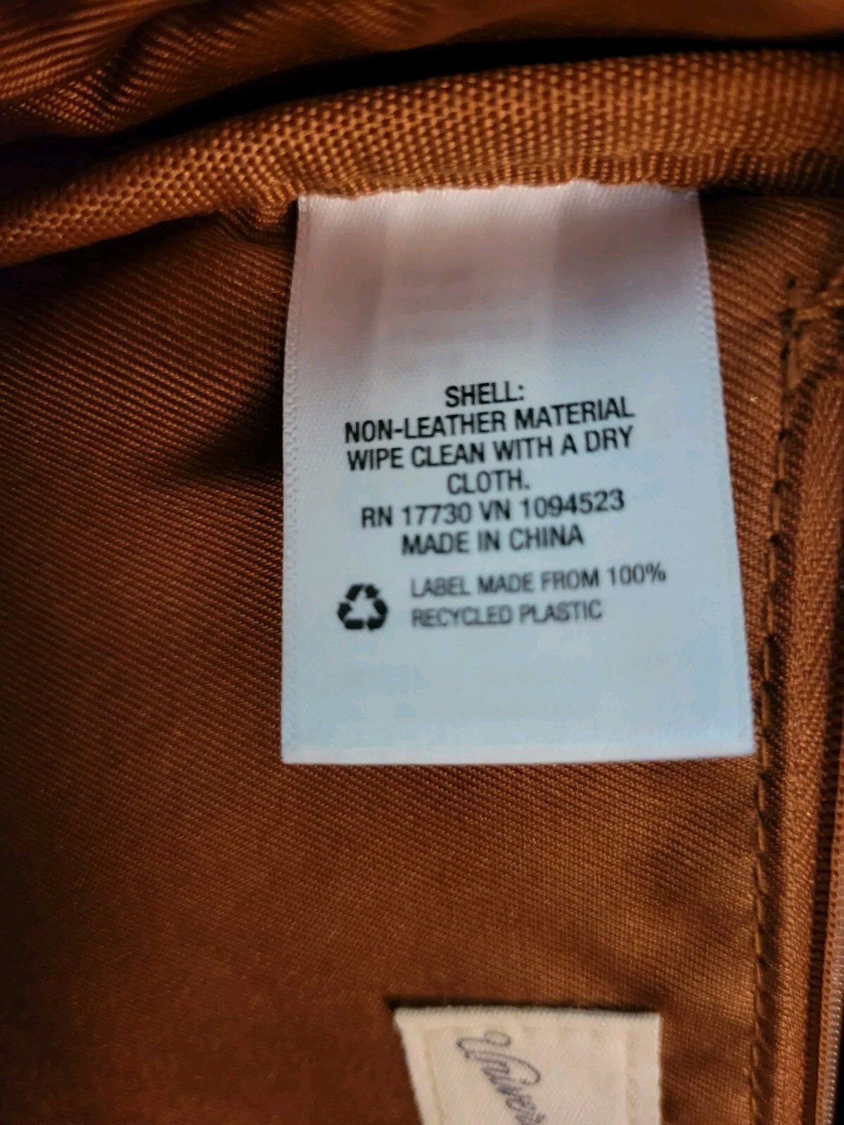 Universal Thread Backpack  Brown Faux Leather Sma… - image 5