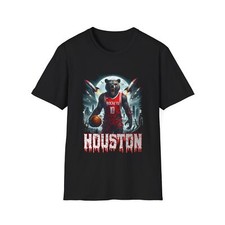 Cosmic Fear - Houston Rockets Horror Mashup T-Shirt