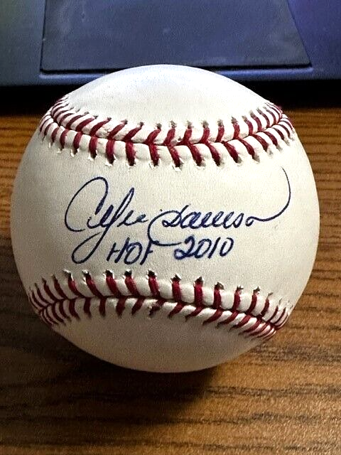 ANDRE DAWSON 6 SIGNED AUTOGRAPHED OML BASEBALL! Expos, Cubs