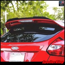 Spoilerking Add-on Rear Lip Spoiler 284pc Fits Ford Focus 2011-2018 5dr St Only