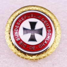 WW2 German Imperial Army Iron Cross Badge Military Medal Patriotic Lapel Pin*