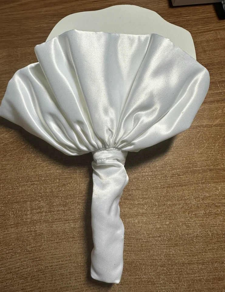 全新 花束 托座 新娘 花束 托座 缎面 像和珍珠 — 第 2/3 张图片