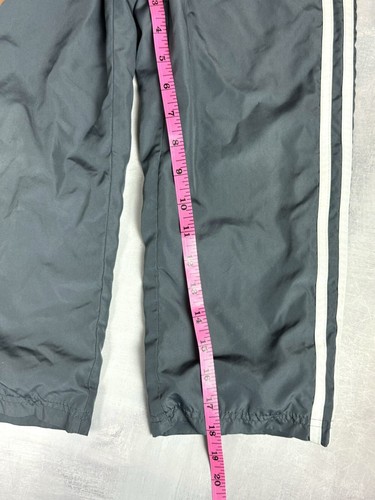 Adidas Youth Athletic Pants Windbreaker - Gray & White - Youth Size 6 0153 - Picture 5 of 5