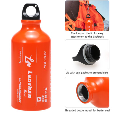 500ml Gasoline Fuel Bottle Petrol Fuel C1O1 | eBay Australia