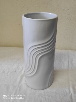 Vase en céramique terracotta arc en ciel