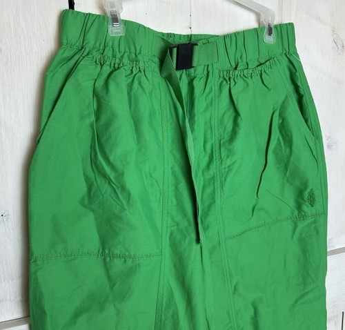 Pantalones Free People Movement Offsides Verde Brillo Calce Relajado Bolsillos Talla S - Imagen 3 de 10