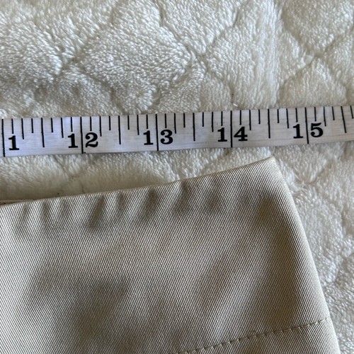 Women’s Vintage Prada NWT Tan Straight Leg Crop Pants Size 42 - Picture 7 of 9