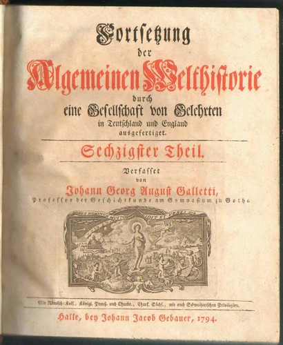 1794 German World History Vol 60 Charles VI Habsburg Ottoman Hohenzollern