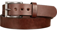 Brown Smooth Edge Max Thickness Bullhide Belt Quality USA Handcrafted