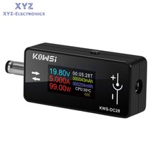 0.96-inch TFT HD Digital Power Tester Voltage Current Meter 4-30V DC 5.5 2.5