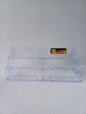 Visitenkarten Halter für Schreibtisch Acryl Display Büro Salons Namenskarten Ständer