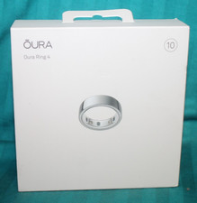 Genuine OURA Ring Gen 4 - Silver Size 10. New Sealed.Brand New Smart Ring