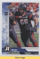 2018 Upper Deck CFL Blue Nolan MacMillan #160 READ 1u6