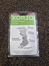 Korjo Compression Travel Socks - Medium