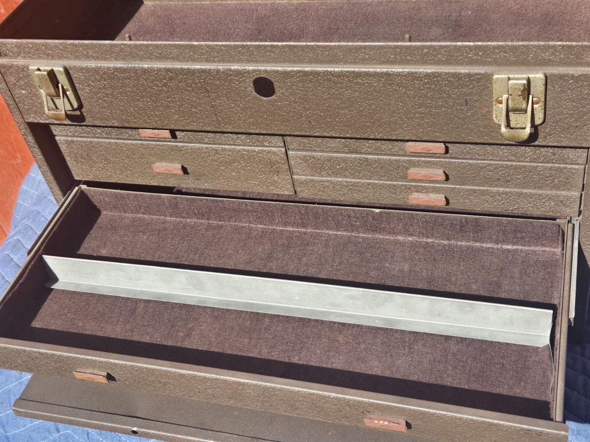 Vintage Kennedy 520 Has Dividers USA MADE Machinists' Chest Tool