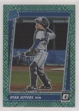 2021 Panini Donruss Optic Rated Rookie Green Dragon Prizm 27/88 Ryan Jeffers 1j2