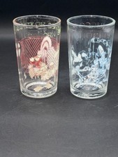 Vintage Looney Tunes Swatches Collectible Drinking Glass Set Of 2 1990s Characte