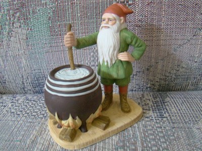 Jenny Nystrom Swedish tomte fig Santa stirring the pot Kalmar Lans Museum Sweden