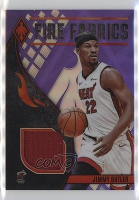 2023-24 Panini Phoenix Fire Fabrics Purple 14/99 Jimmy Butler #JIM 1q2