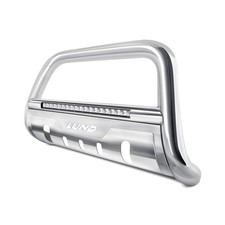 For Ford Ranger 2019-2026 Lund 47021300 3.5 Polished Led Bull Bar W Skid Plate