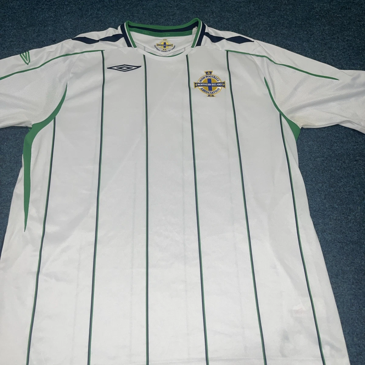 Northern Ireland Jersey Sans Match Worn Issue Haut Camiseta Vintage