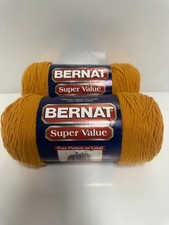 Bernat Super Value yarn 53609 7oz 197g orange