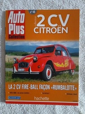 AUTO PLUS SAMMLUNG 2 PS CITROEN NR. 48 LA 2CV FIRE-BALL FACON RUMBALOTTE