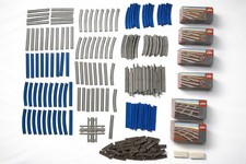 311x Lego Streck Teile Zug Schienen 12V Konvolut Zubehör 7850 7851 7854 7855 OVP