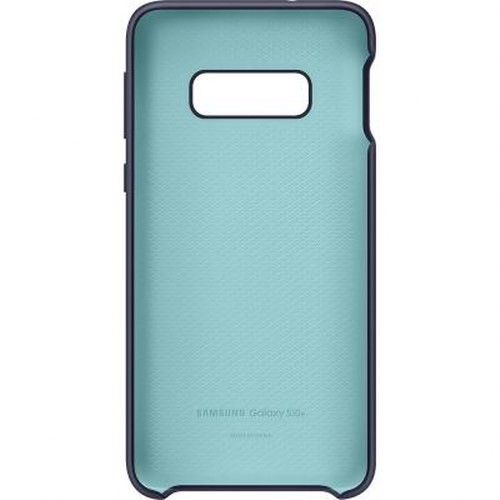 Coque Galaxy S10e finition mate soft-touch bleu marine chic
