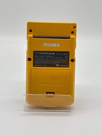 Nintendo Game Boy Color CGB-001 Handheld Video Game Console  - Yellow