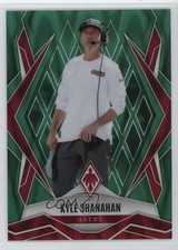 2025 Panini Phoenix Green Seismic 10/25 Kyle Shanahan #120 v3r