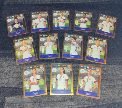 Panini Adrenalyn XL FIFA 365 2019/20 Gold *alle 12 Cards USA Winner* Nr.388-399