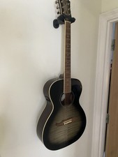 Fender FA Series 235E Concert Acoustic Guitar 6-String RH Mahogany Moonburst
