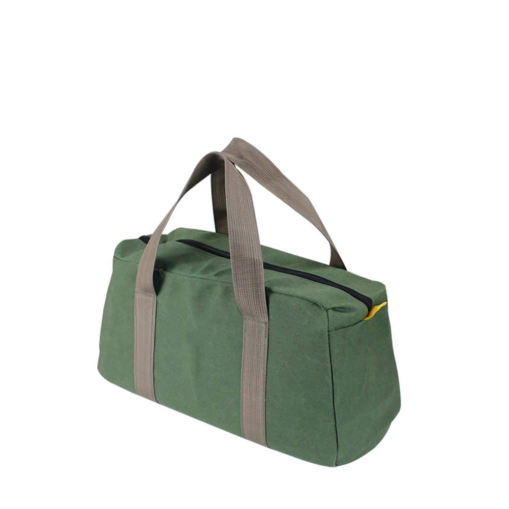 Tool Bag Organiser, 15-Inch Tool Bags Heavy Duty, Work Tool Bags Men, Multi-Function Canvas Tote Bag, Waterproof Tool Storage Bag, Portable Toolk - Image 2
