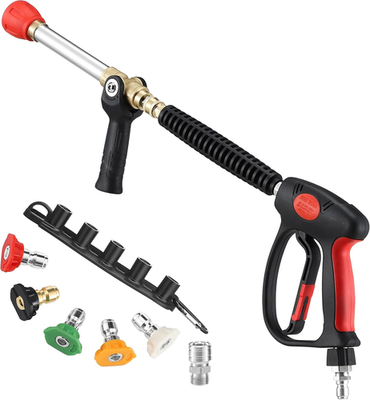 #ad Pressure Washer Gun 5000 PSI Long Range Nozzle and Shooter Tip Twist Nozzle 27 $66.06