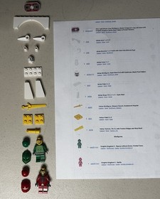 LEGO Castle: Citadel of Orlan (8780) Complete W/ Minifigs & Manual No Box