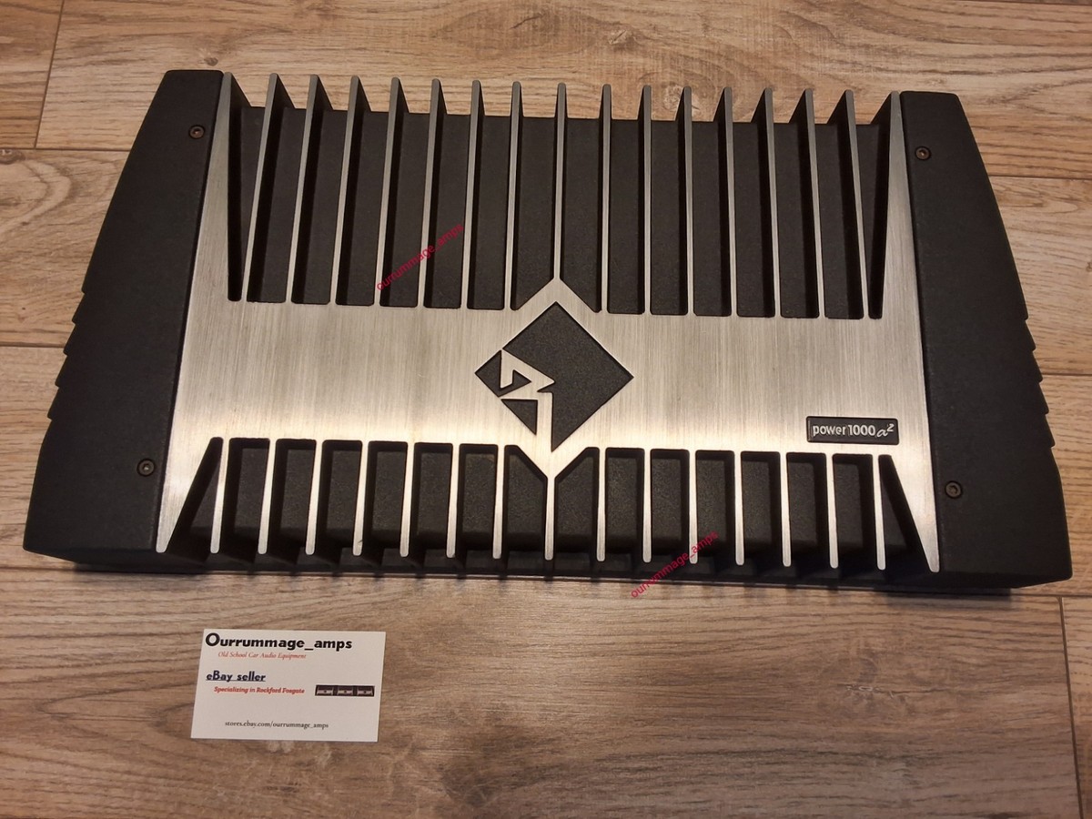 カーオーディオ Rockford Fosgate Power1100a2 Rockford Fosgate POWER 1000a2/1100a2 Car Audio Amplifier RARE