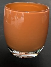 Glassybaby Hand Blown Art Glass Candle Holder...