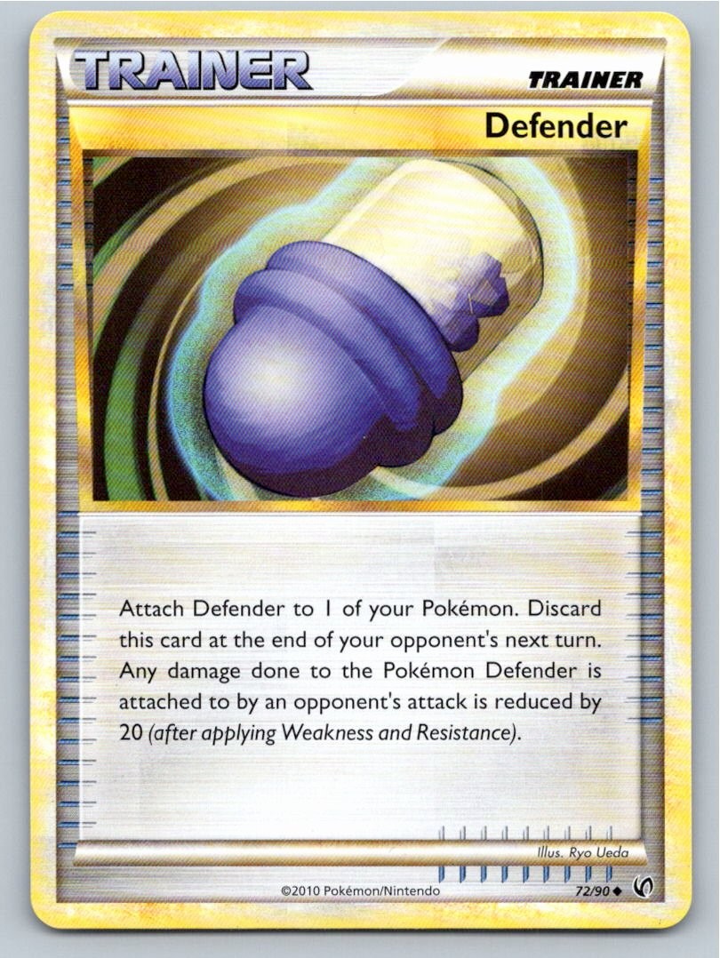 2010 POKEMON DEFENDER HGSS UNDAUNTED 72/90 UC NM A78371 FREE S&H