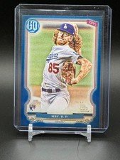 2020 Topps Gypsy Queen Blue #155 Dustin May /150 Dodgers