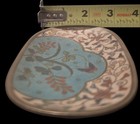 Beautiful Vintage Antique Enameled Trinket Tray — photo 3